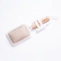 Paddle Hairbrush with Wooden Handle