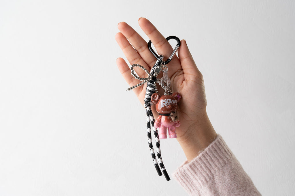 Muse Teddy-Charm Keychain with Strap