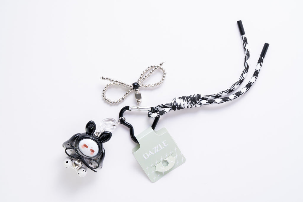 Bear Charm Strap Keychain