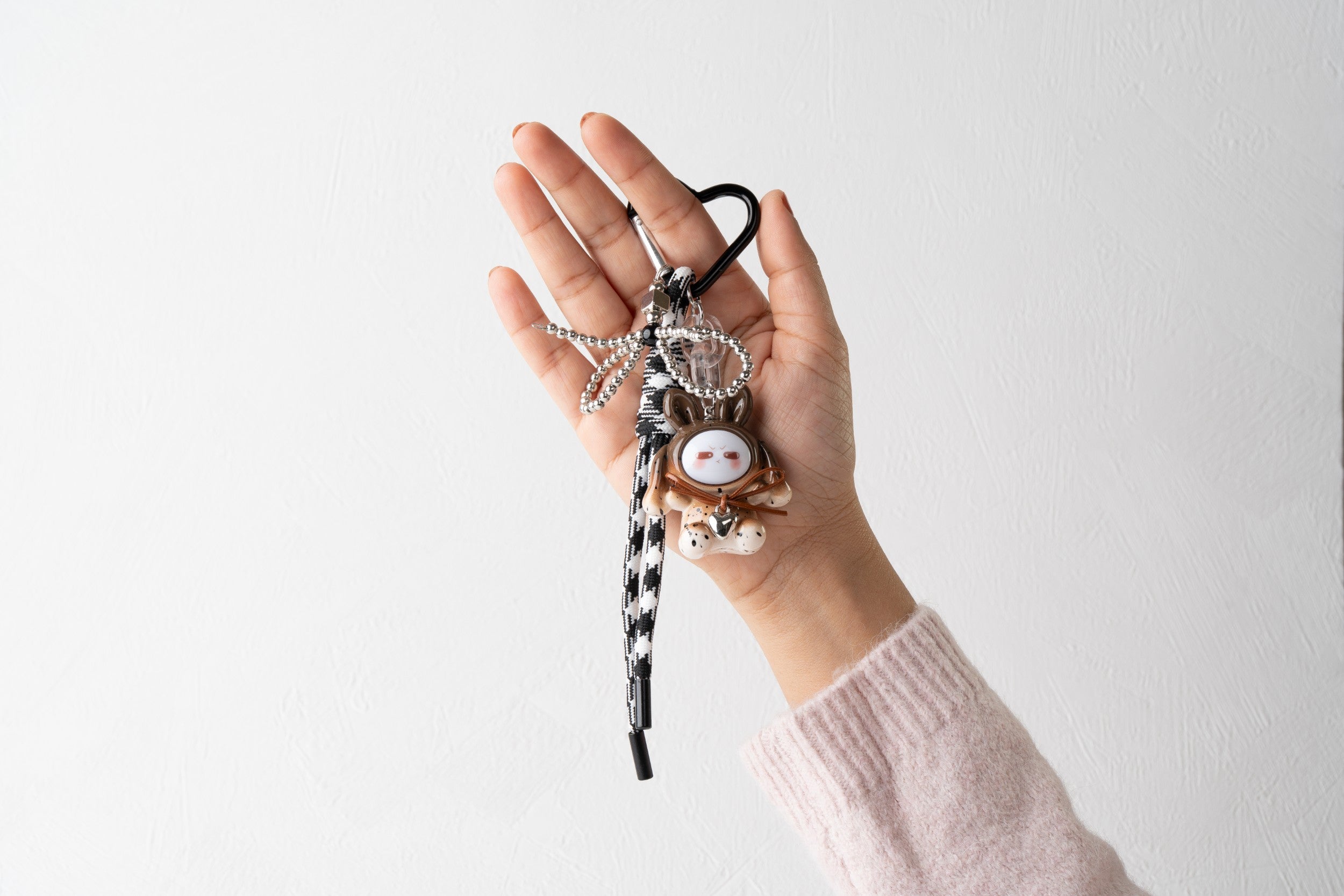 Bear Charm Strap Keychain