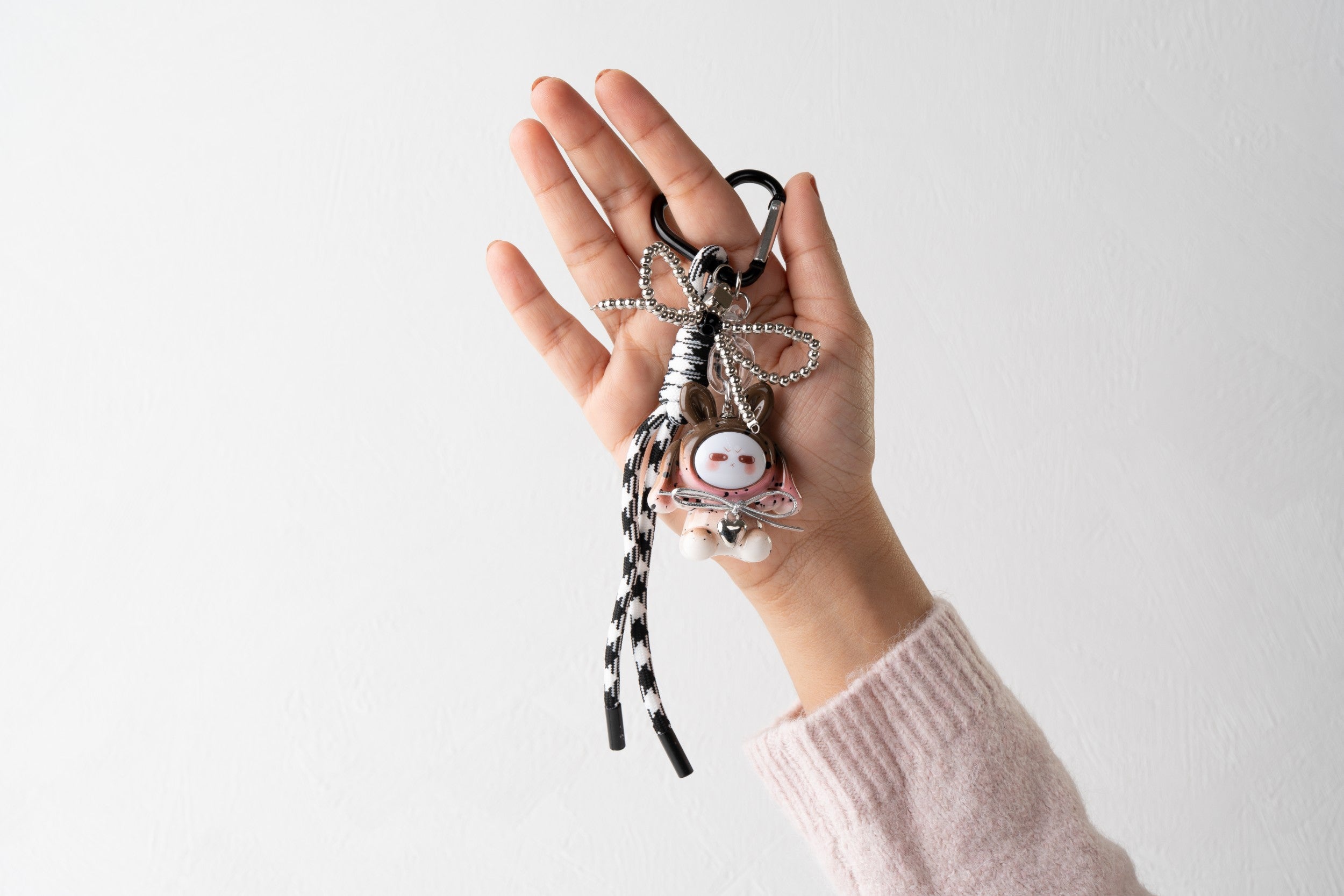 Bear Charm Strap Keychain