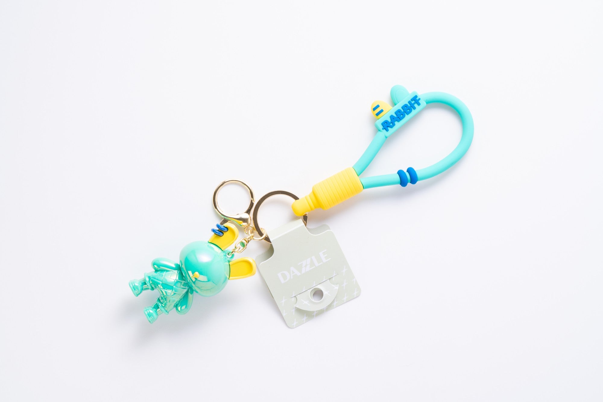 Rabbit Charm Strap Keychain