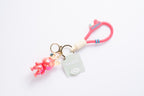 Rabbit Charm Strap Keychain