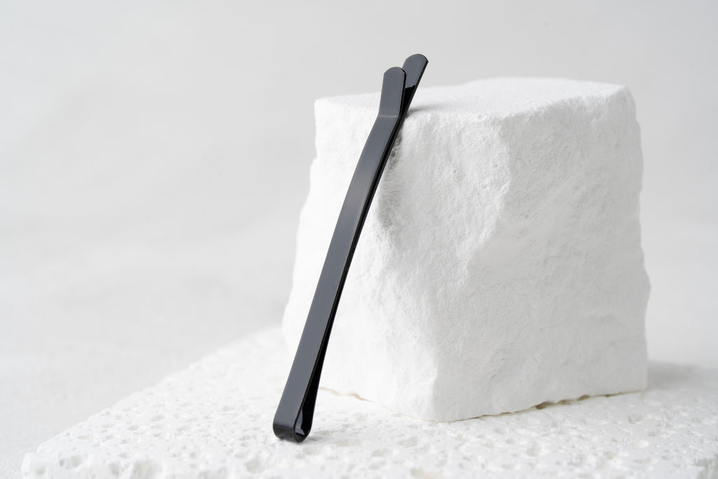 Professional Black Hair Pins  (Flat Grip Bobby Pins)