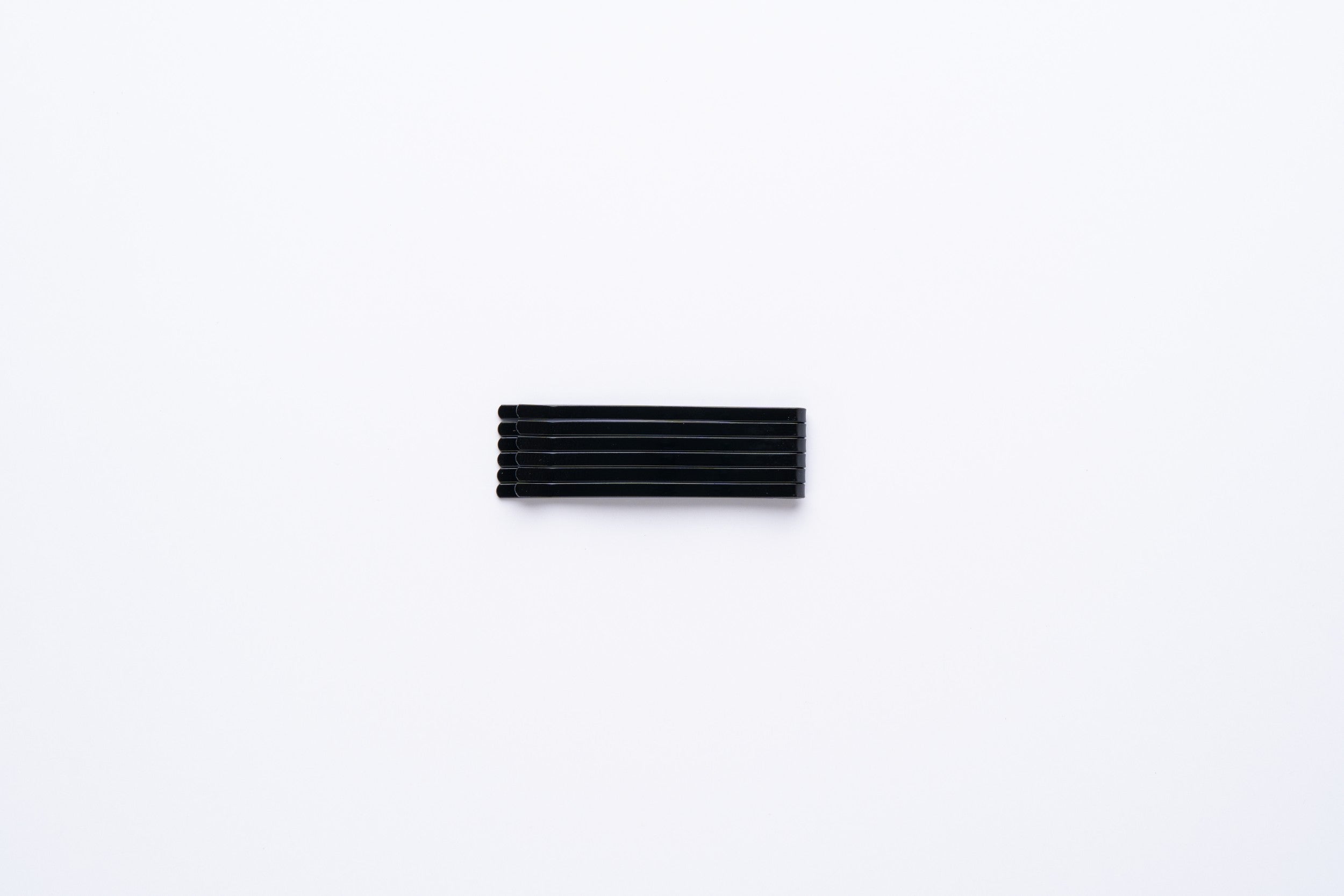 Professional Black Hair Pins  (Flat Grip Bobby Pins)