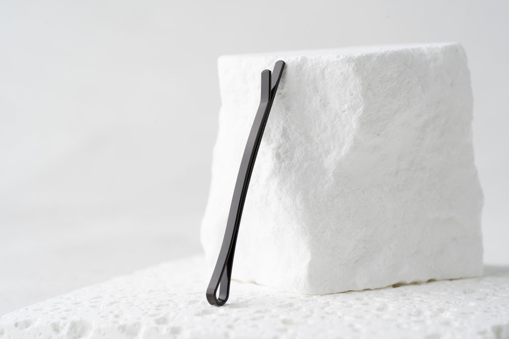 Professional Black Hair Pins  (Flat Grip Bobby Pins)