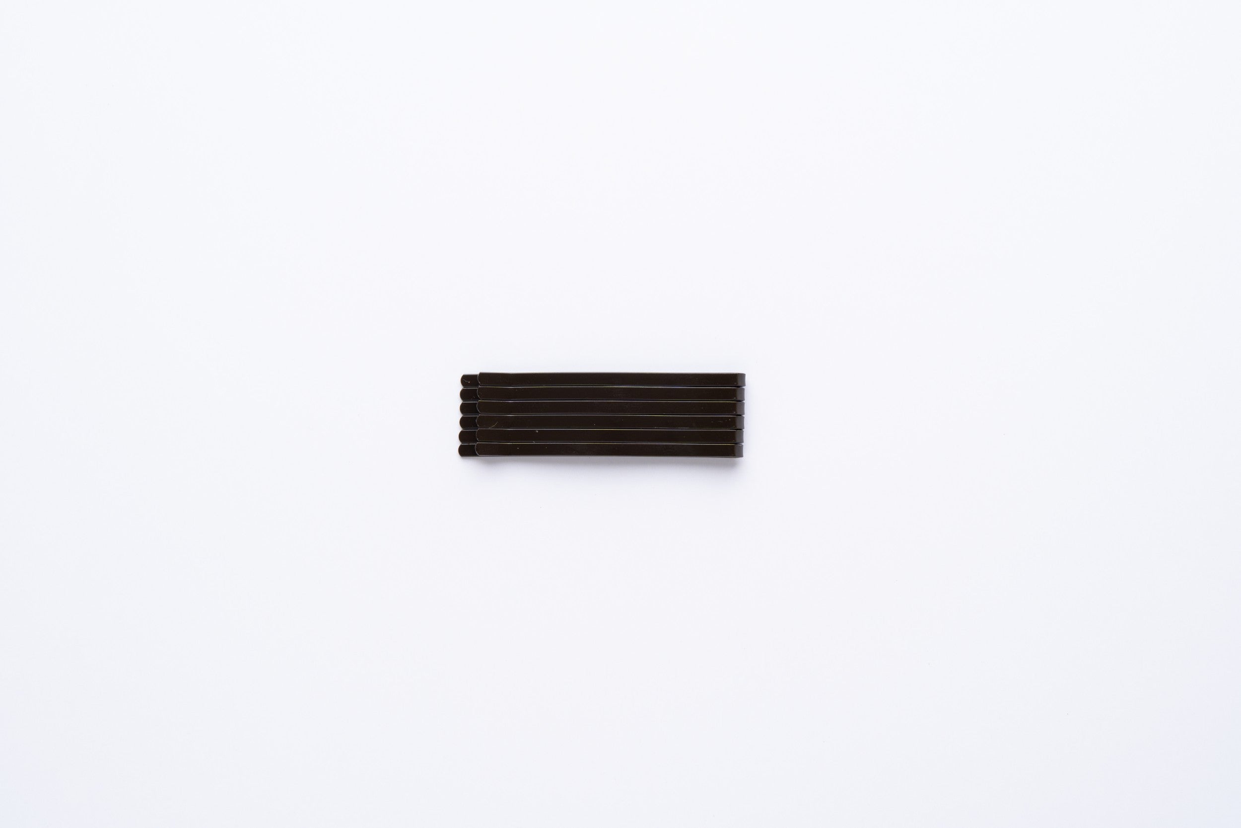 Professional Black Hair Pins  (Flat Grip Bobby Pins)