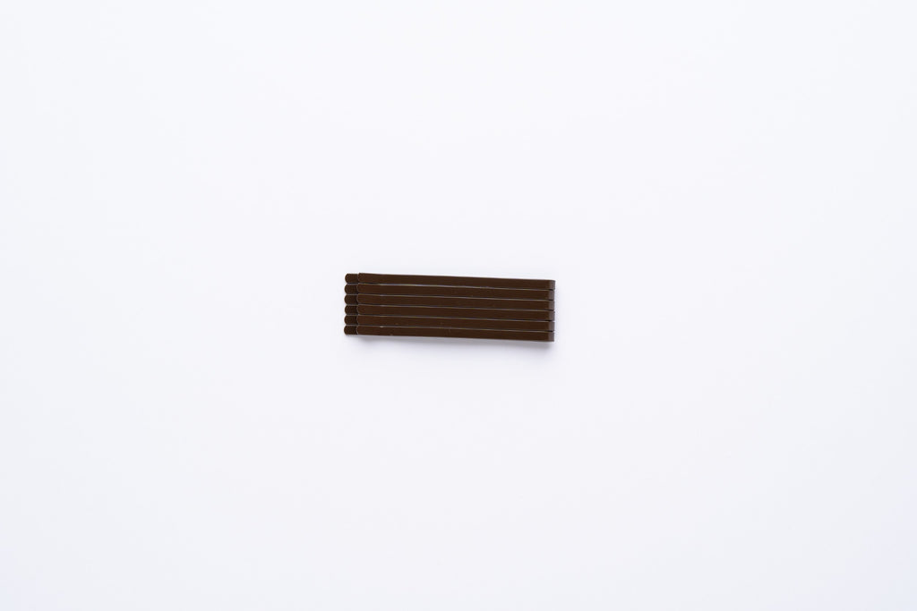 Professional Black Hair Pins  (Flat Grip Bobby Pins)