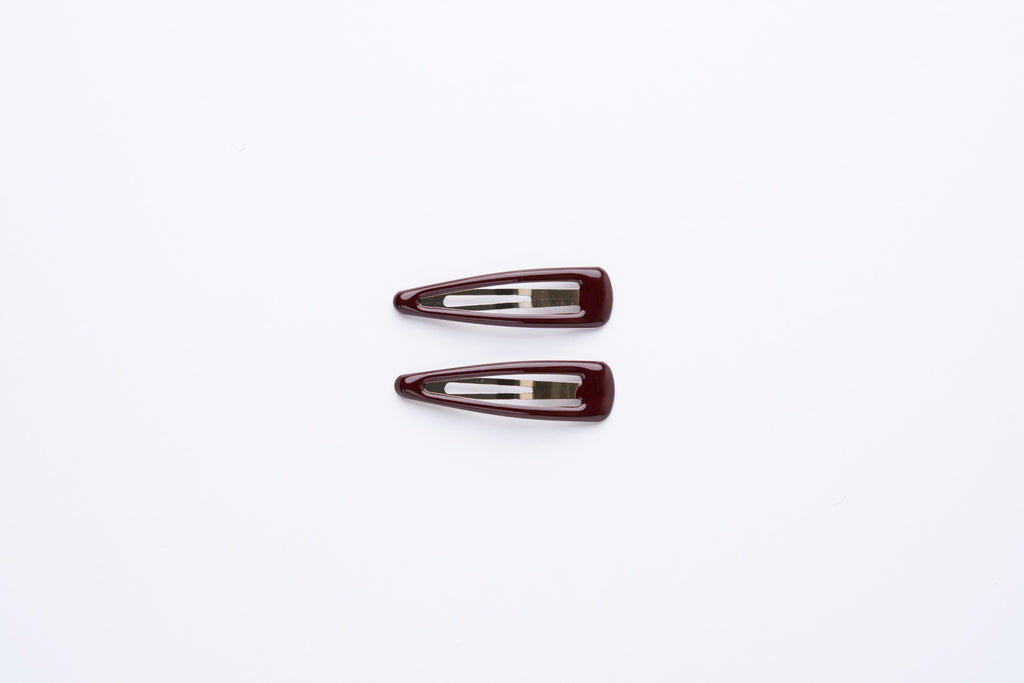 Classic Sleek Snap Hair Clips