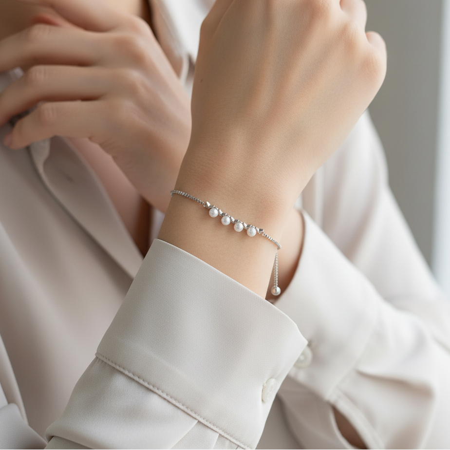 Fresh Water Pearl Adjustable Bracelet