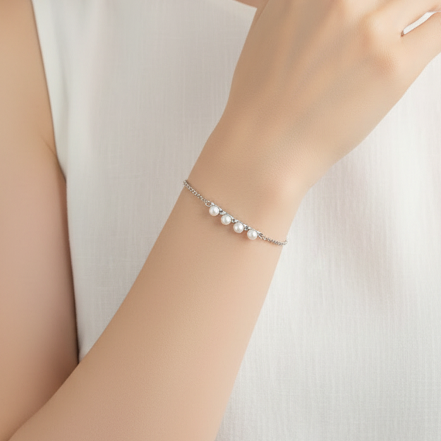 Fresh Water Pearl Adjustable Bracelet