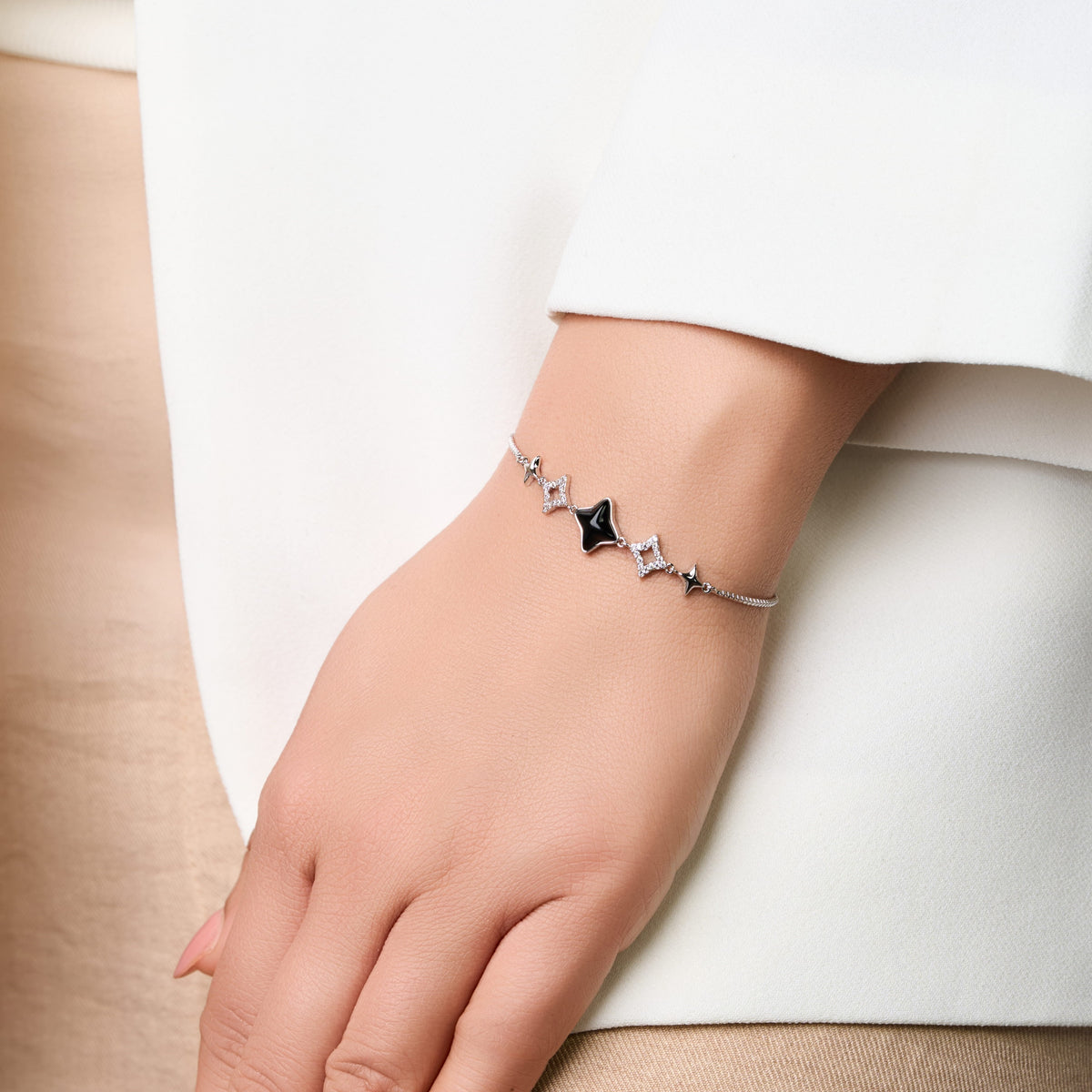 Star Charm Adjustable Bracelet