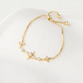 Blossom Charm Adjustable Bracelet