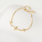 Blossom Charm Adjustable Bracelet