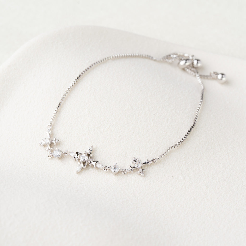 Blossom Charm Adjustable Bracelet