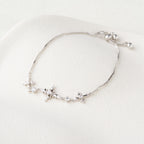 Blossom Charm Adjustable Bracelet