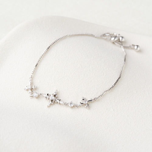 Blossom Charm Adjustable Bracelet