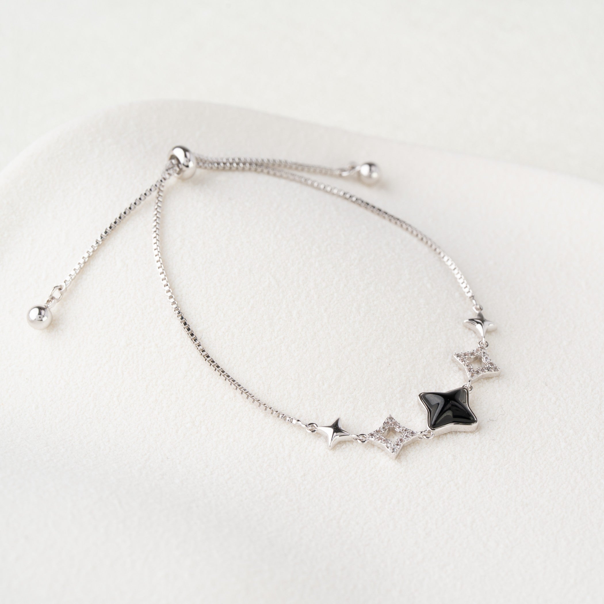 Celestial Star Charm Adjustable Bracelet