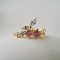 Stone Cherry Cluster Ring