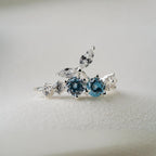 Stone Cherry Cluster Ring