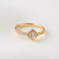 Halo Crystal Ring