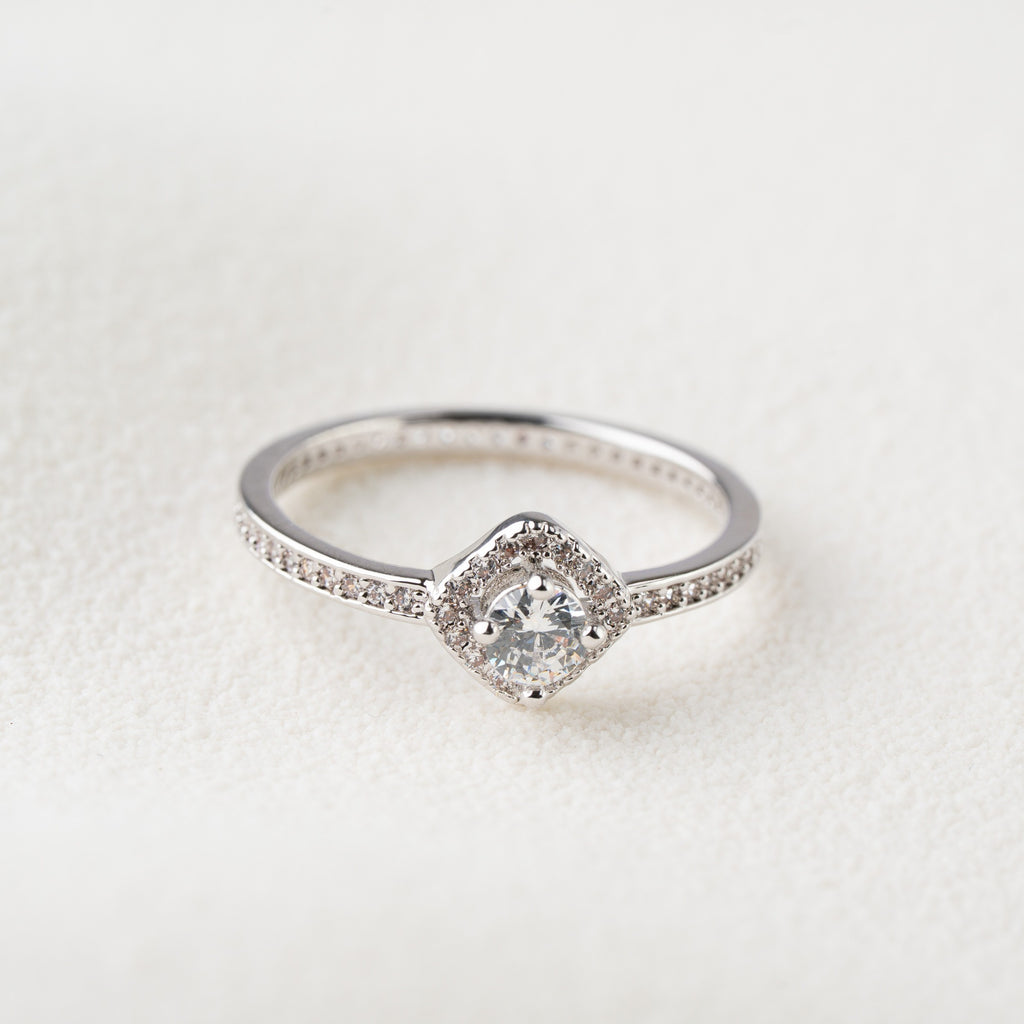 Halo Crystal Ring