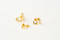 Classic Gold Mini Hoop & Stud Earring Set