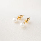 Classic Pearl Stud Earrings