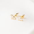 Sparkle Cluster Crystal Stud Earrings