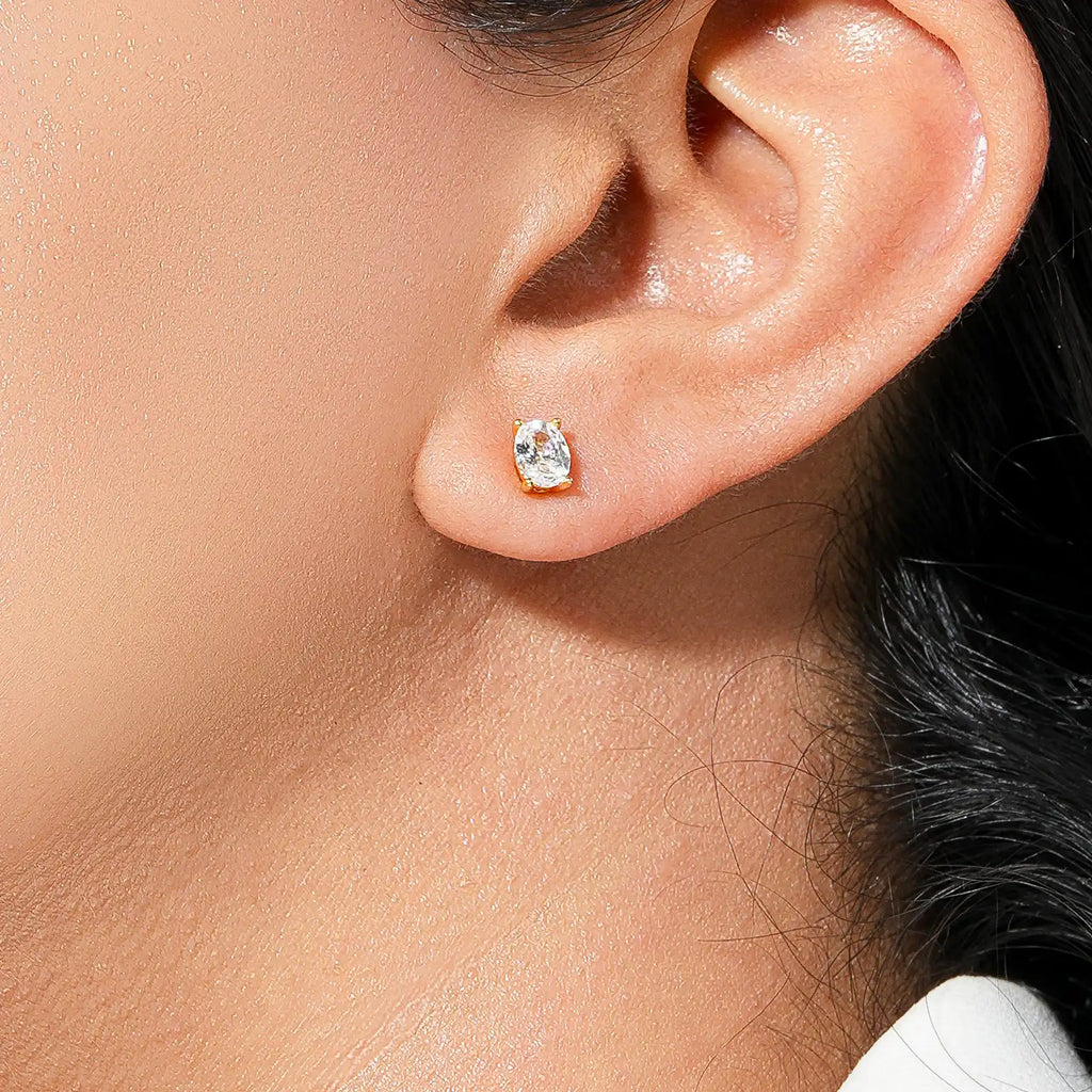 Minimal Arc Crystal Studs