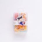 Giggles Rainbow Elastic Hair Bands Set