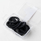Rainbow Spiral Hair Tie Set for Kids