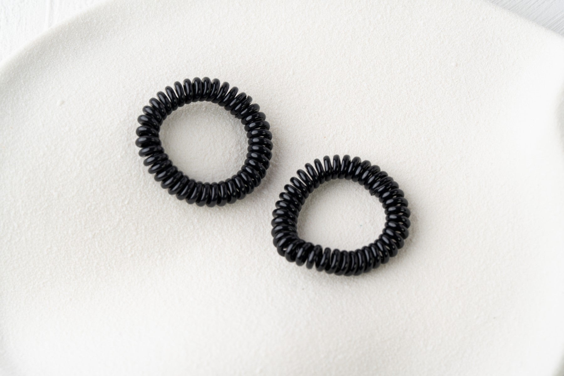 Rainbow Spiral Hair Tie Set for Kids