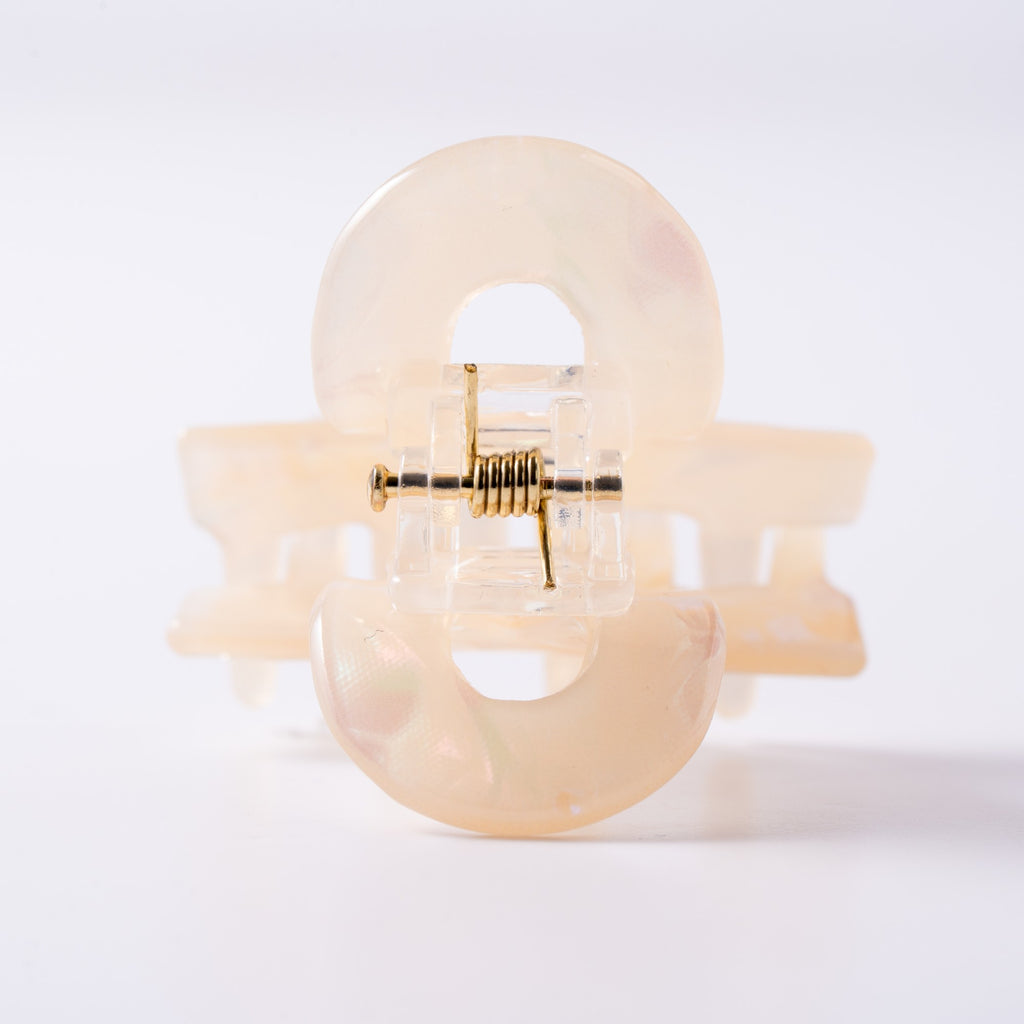 Mini Pearl Twist Claw Clip
