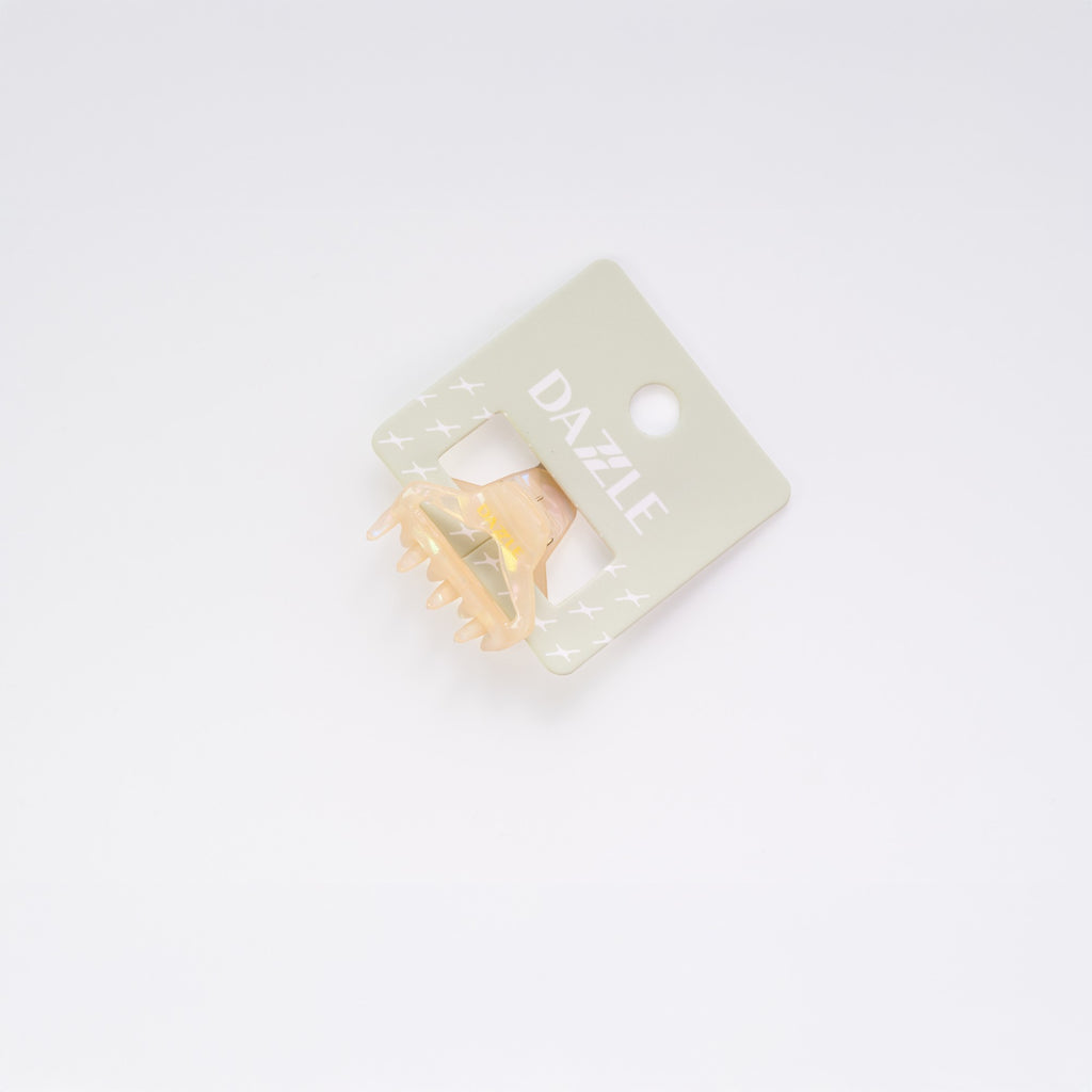 Mini Pearl Soft Curve Claw Clip