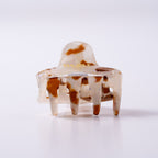 Mini Pearl Soft Curve Claw Clip