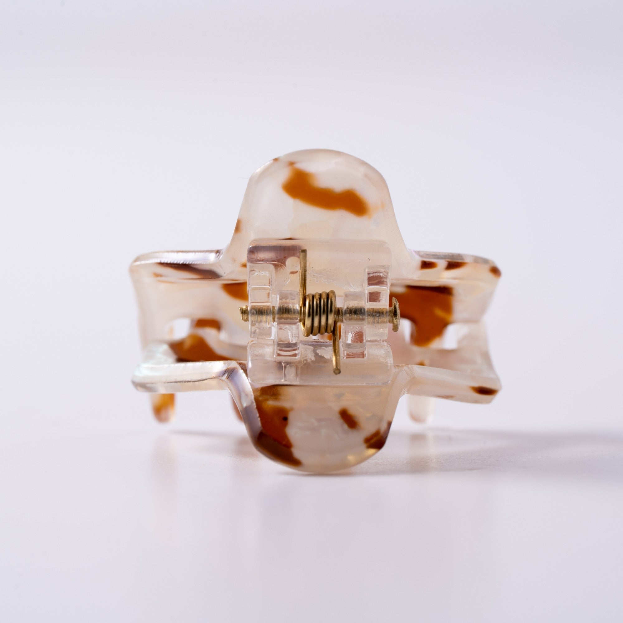 Mini Pearl Soft Curve Claw Clip