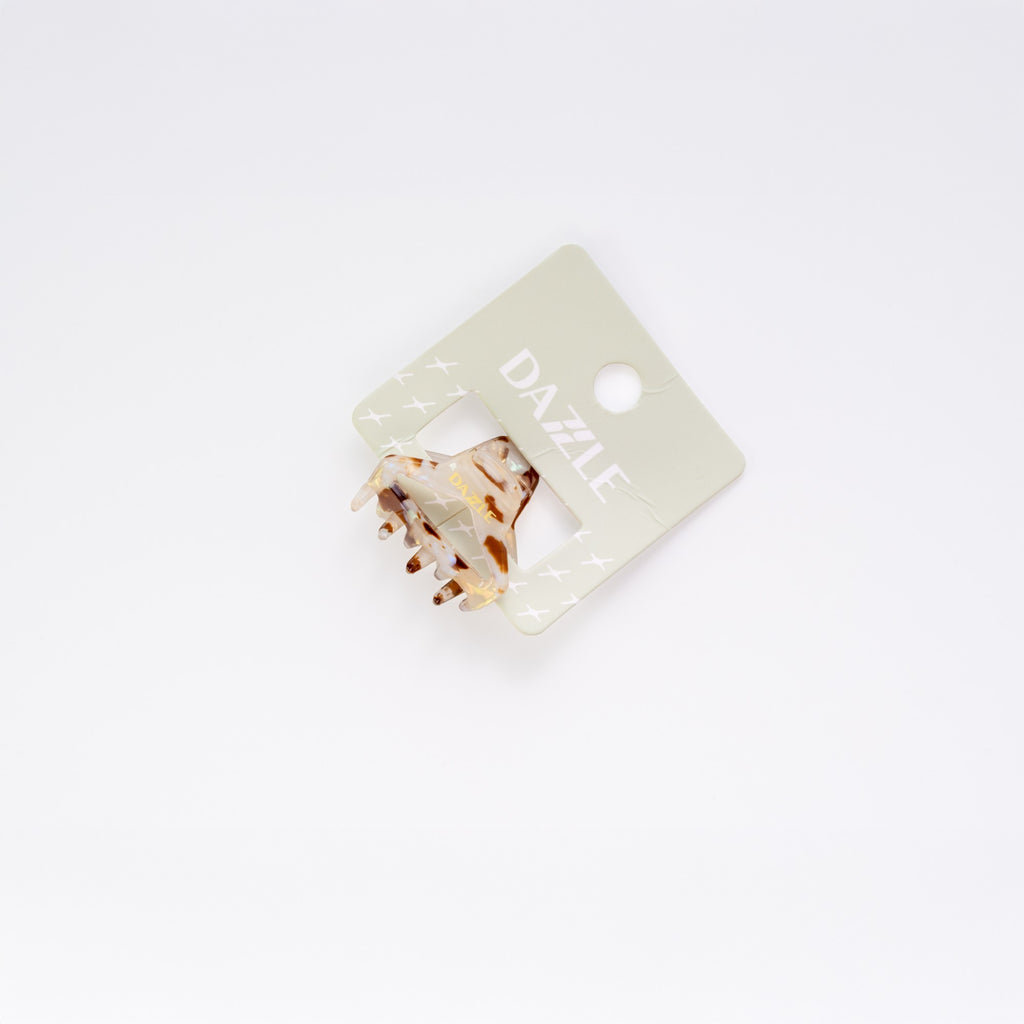 Mini Pearl Soft Curve Claw Clip