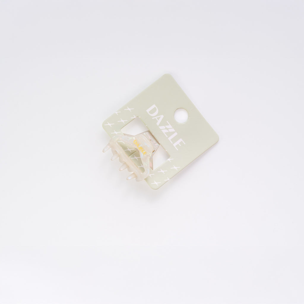 Mini Pearl Soft Curve Claw Clip