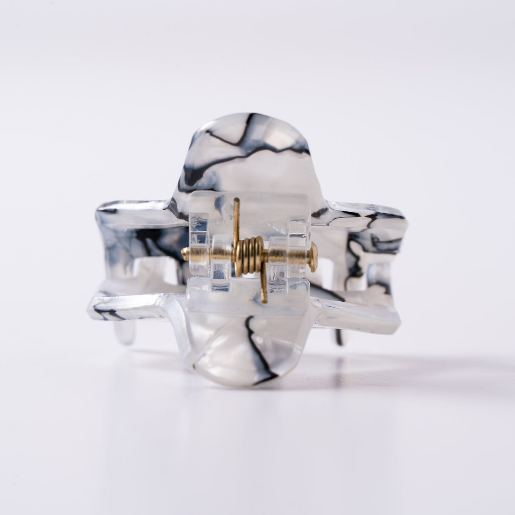 Mini Pearl Soft Curve Claw Clip