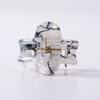 Mini Pearl Soft Curve Claw Clip