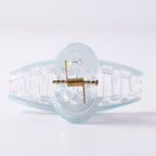 Crystal Pearl Loop Claw Clip