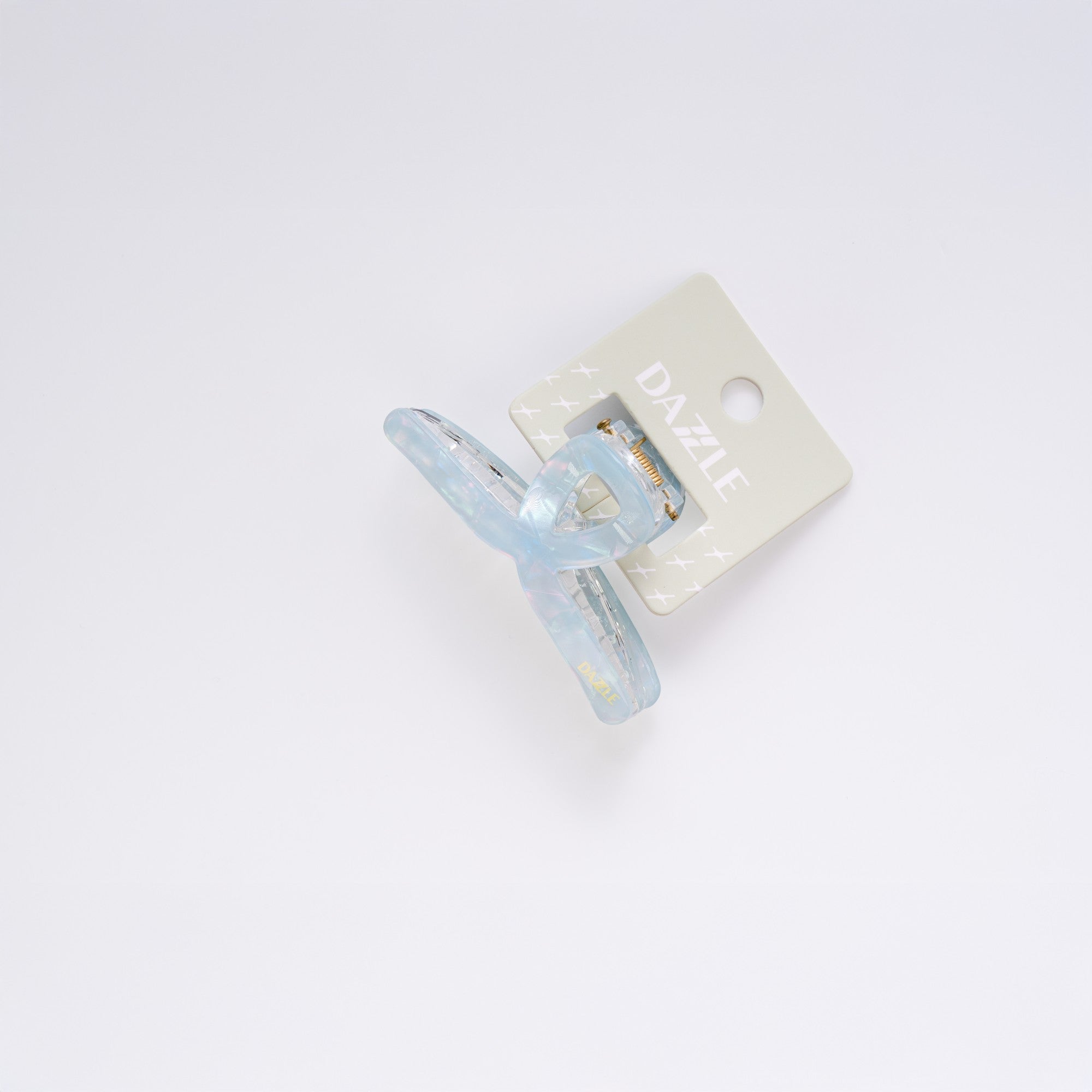 Crystal Pearl Loop Claw Clip