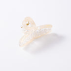 Crystal Pearl Loop Claw Clip