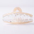 Crystal Pearl Loop Claw Clip