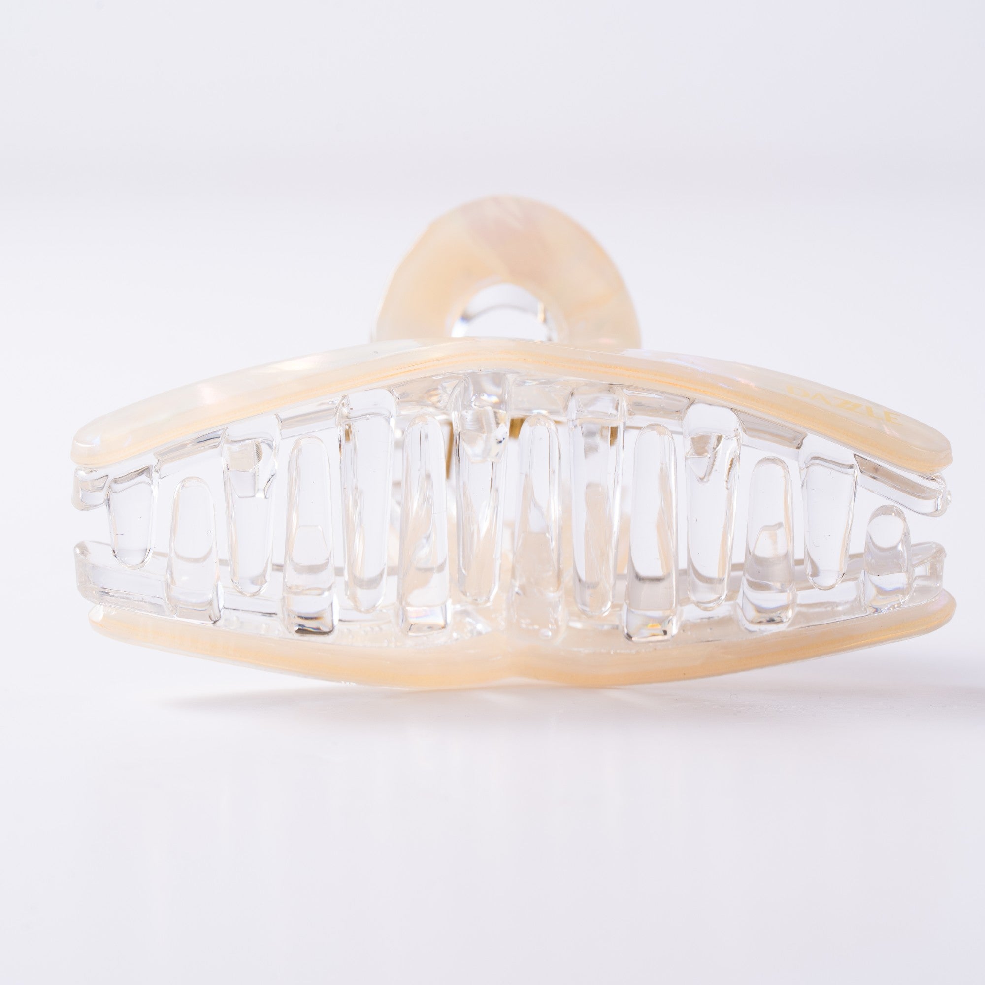 Crystal Pearl Loop Claw Clip
