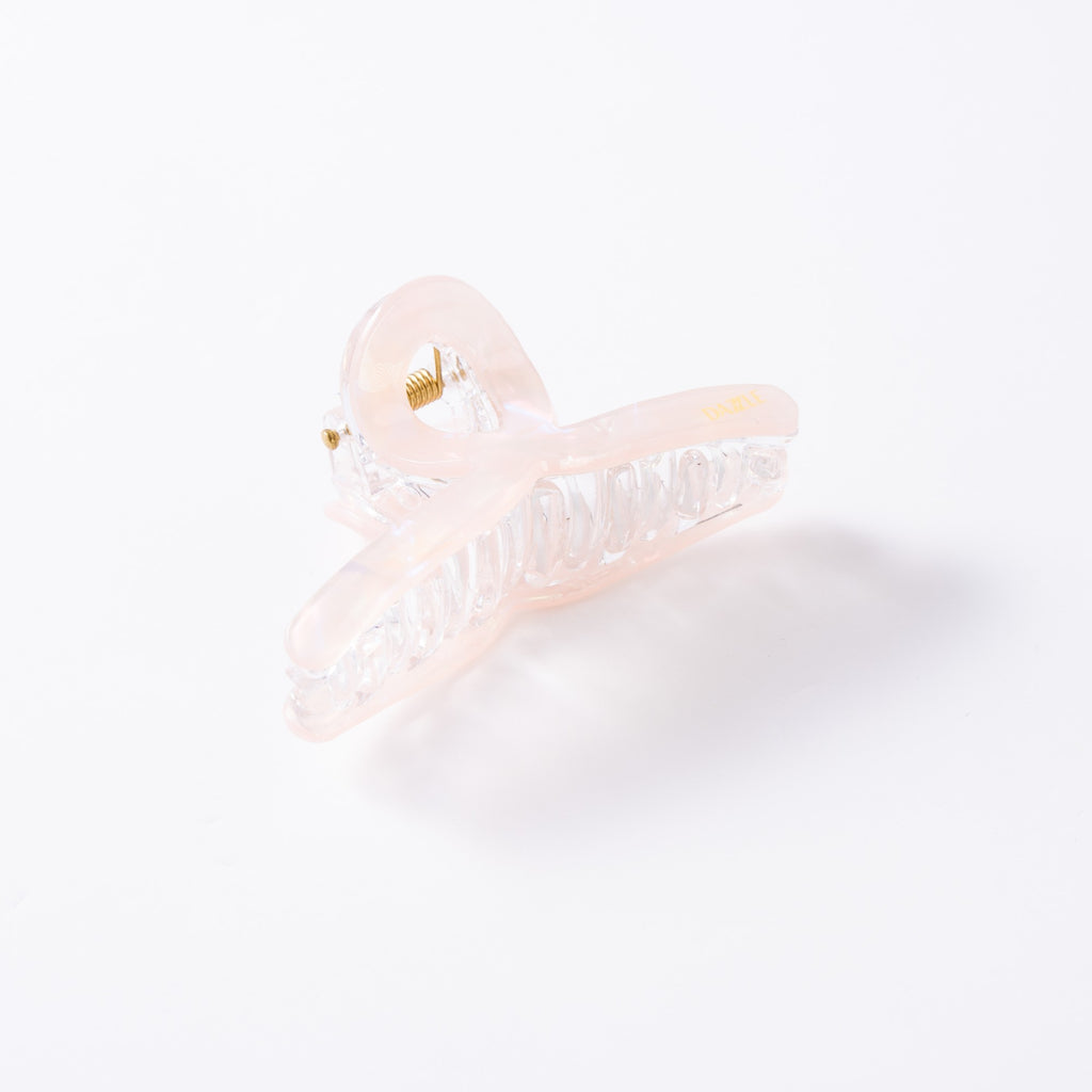 Crystal Pearl Loop Claw Clip