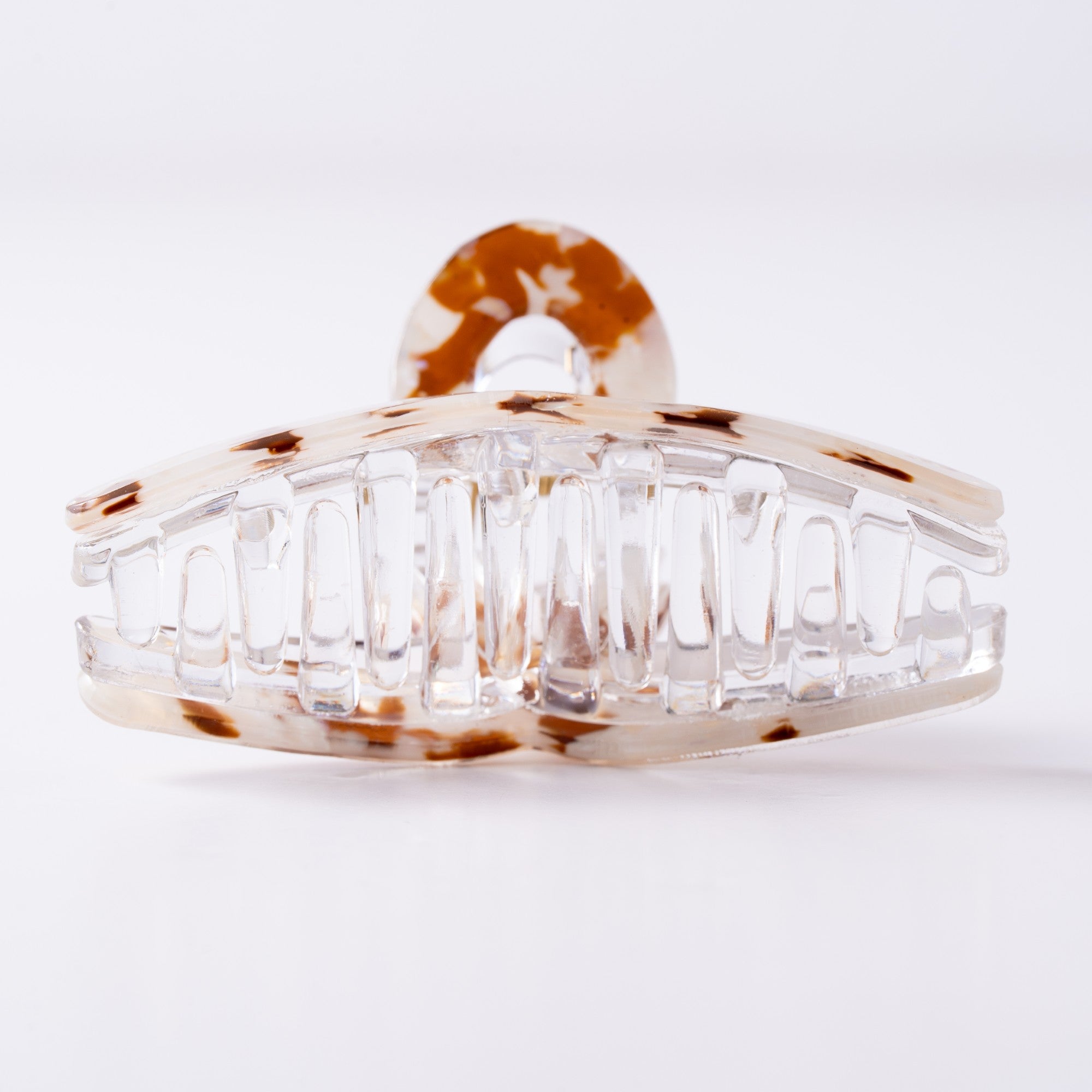 Crystal Pearl Loop Claw Clip