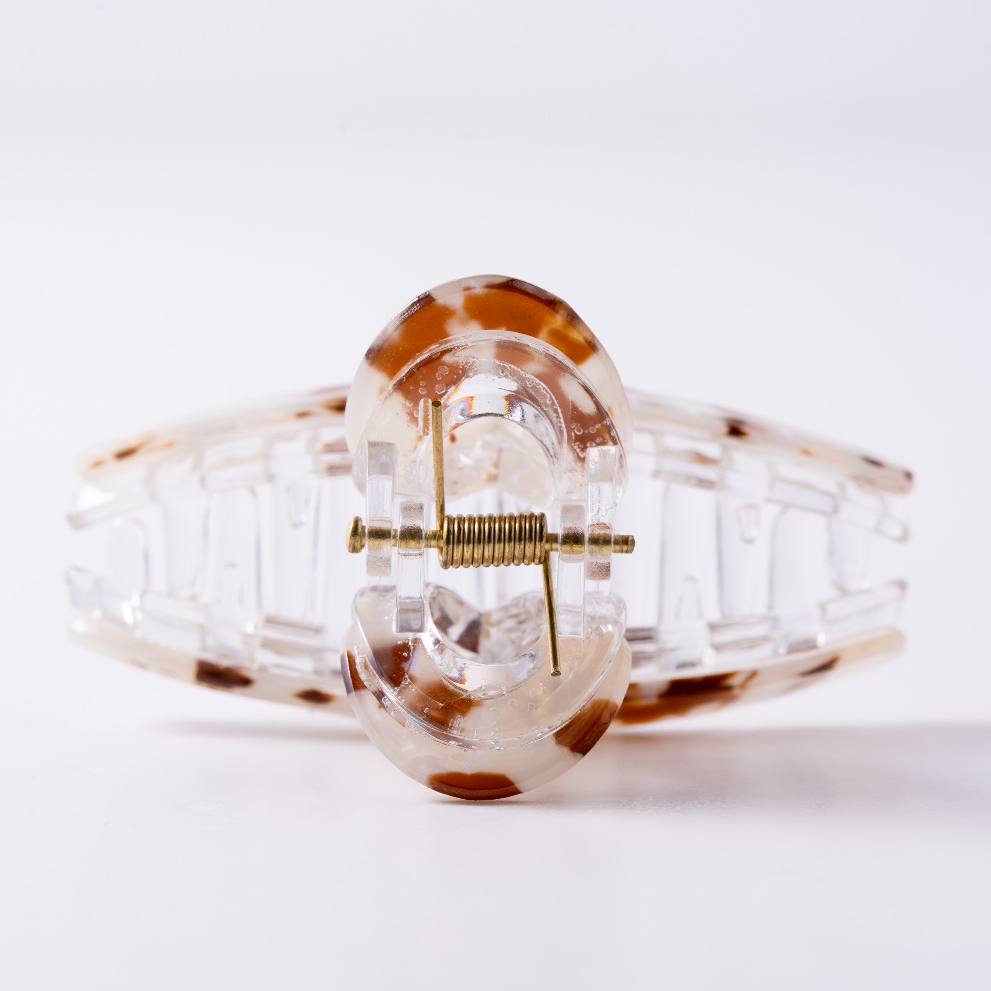 Crystal Pearl Loop Claw Clip