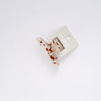Crystal Pearl Loop Claw Clip